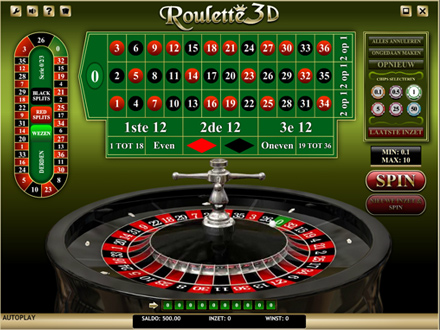 jeu de roulette en ligne 3d